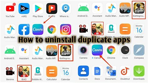How do I get rid of duplicate apps on Android?